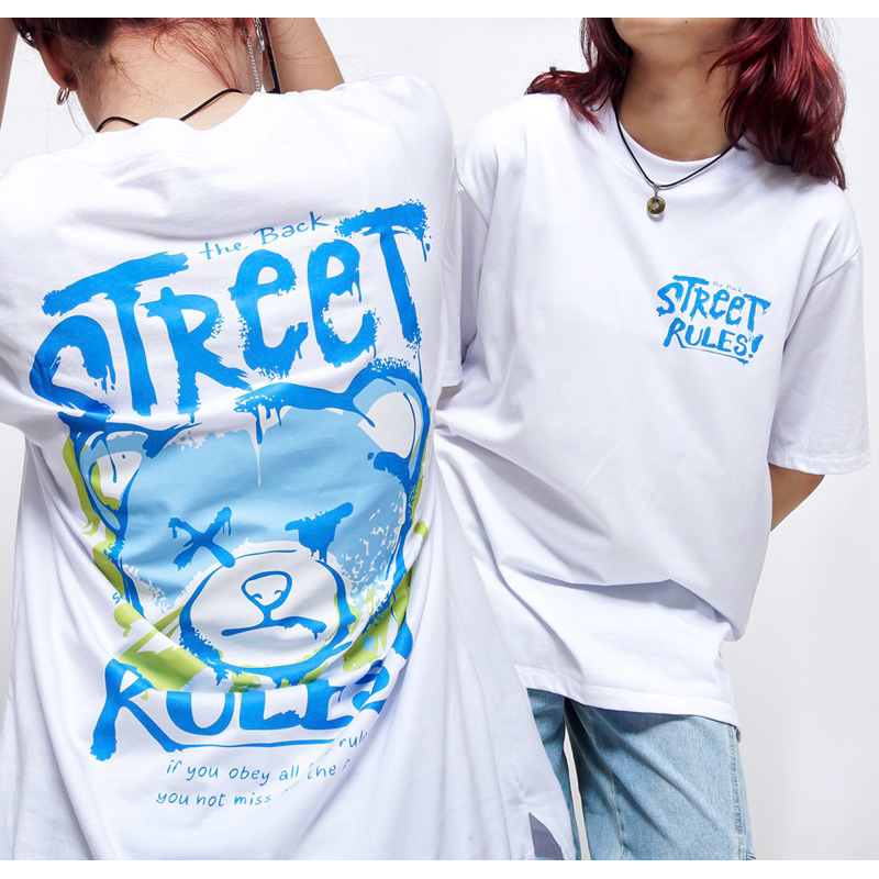 Kaos Oversize | T-SHIRT "BEAR STREET"