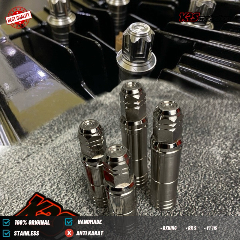 MUR HEAD MURHED MURHEAD VARIASI RXKING RX KING RX K RXS RX S YT115 COBRA CNC BY TKPRO ISI 4PCS