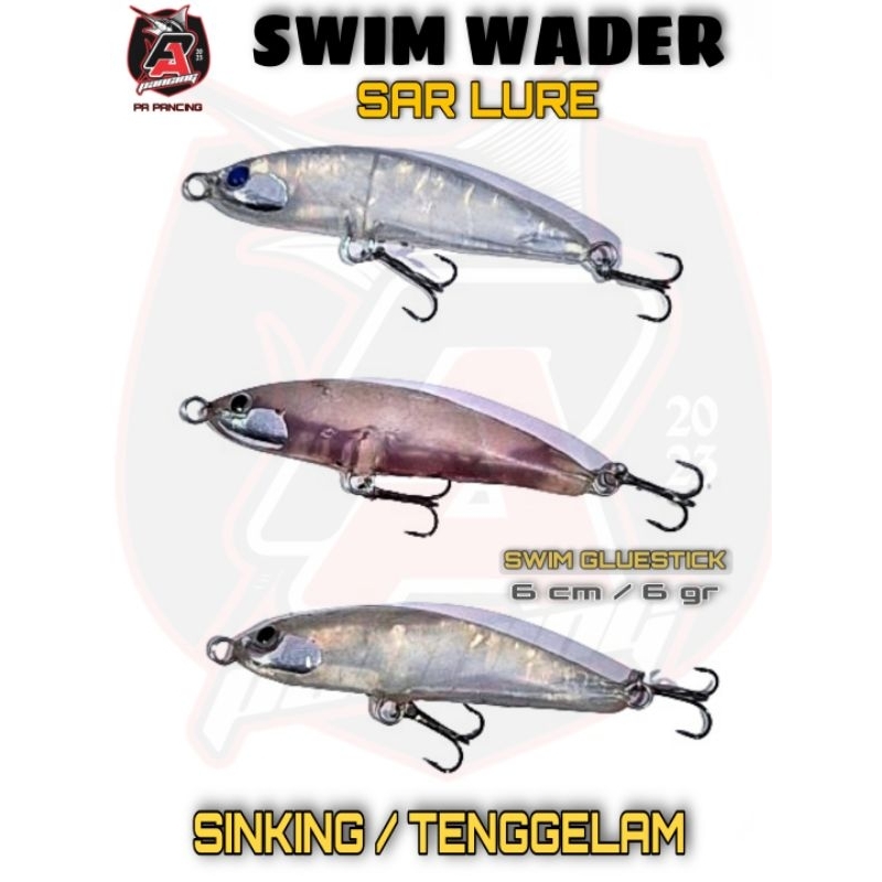 WTD GLUESTICK FR LURE / SWIMMER GLUESTICK / UMPAN CASTING HAMPALA