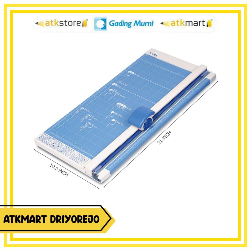 

CARL ROTTARY PAPER TRIMMER ( ALAT POTONG KERTAS ) RT-218
