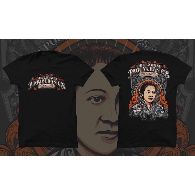 (COD) T-SHIRT KAOS DEKLARASI PAGUYUBAN CB KOTA UKIR JEPARA NEW ORIGINAL