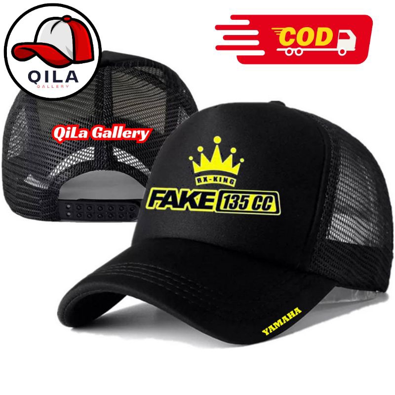 QiLa Gallery Topi Trucker RX-KING - Topi Distro RX-KING Logo - Topi RX-KING Premium - Topi Pria Dewa