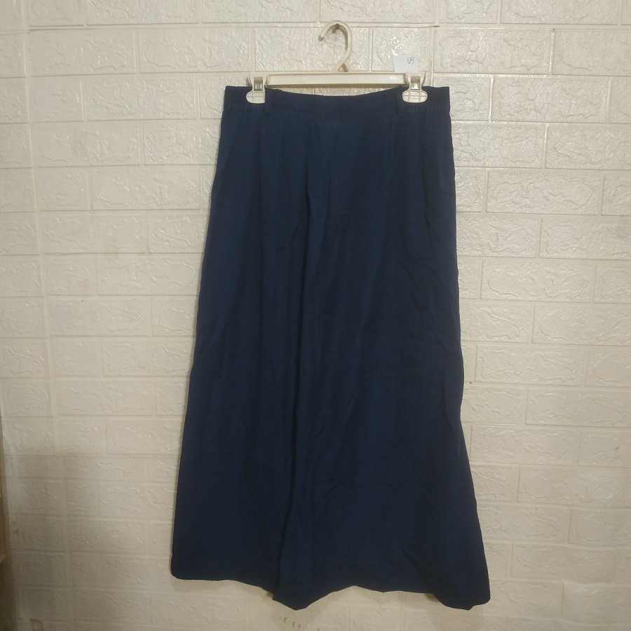 U5/Preloved bekas/rok smp/rok biru