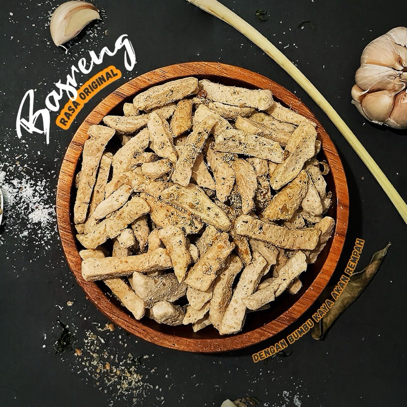 

Basreng BESTSELLER Renyah gurih Original Asin, Pedas daun jeruk nagih