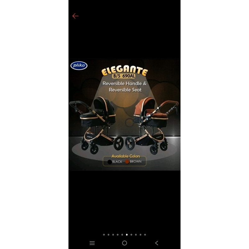STROLER PLIKO ELEGANTE