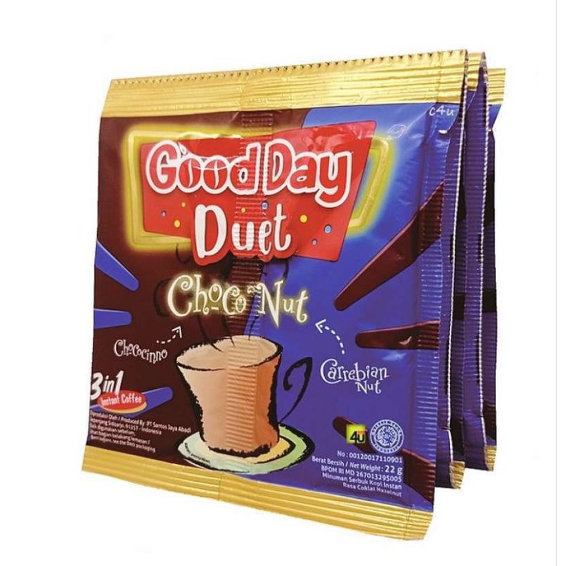 

Good Day Duet ChocoNut ( 1 renceng )