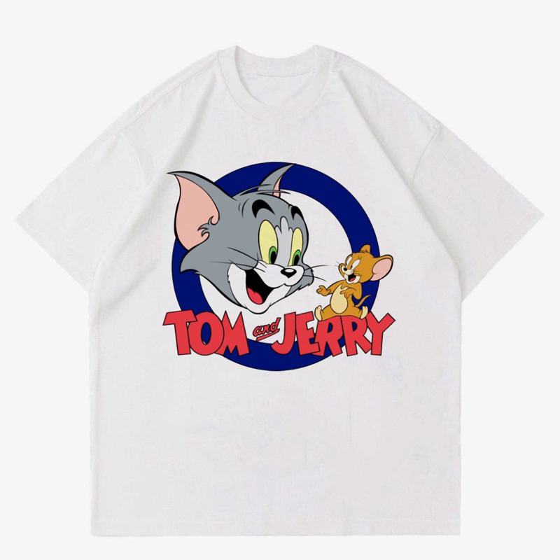 KAOS TOM AND JERRY VINTAGE | T-SHIRT BAJU GAMBAR TOM AND JERRY | KAOS TOM AND JERRY