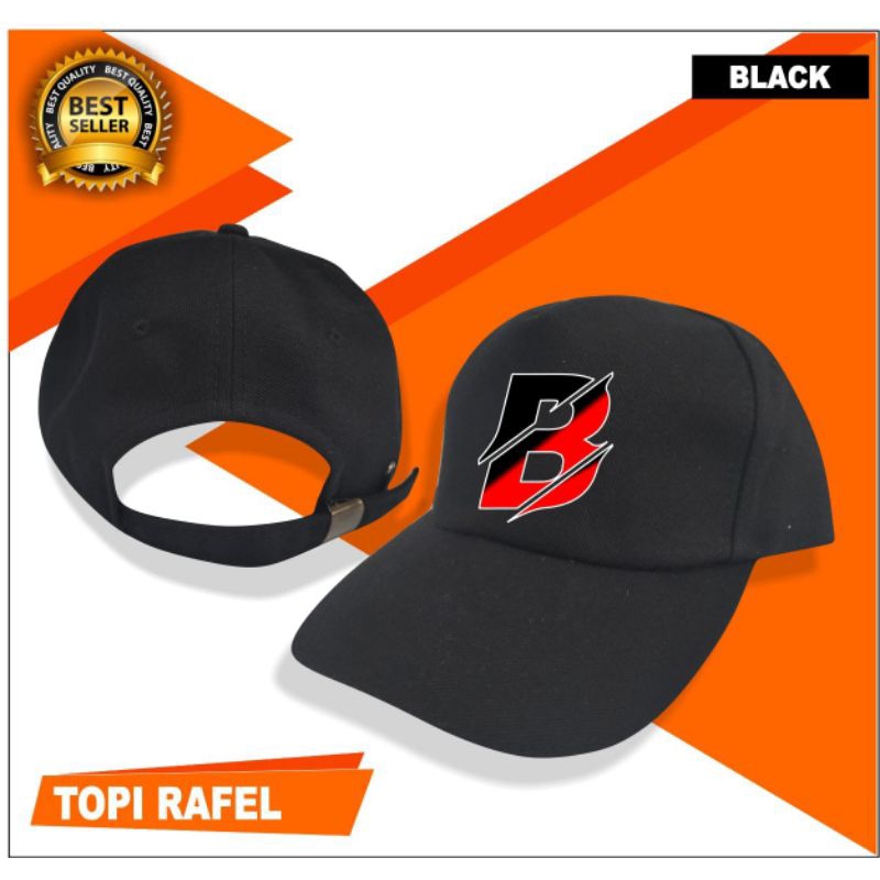 Topi rafel Keren Topi inisial Topi kain standard distri bahan rafel