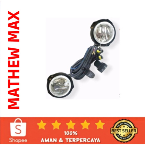 Foglamp All New Avanza / Grand Avanza + Switch Komplit