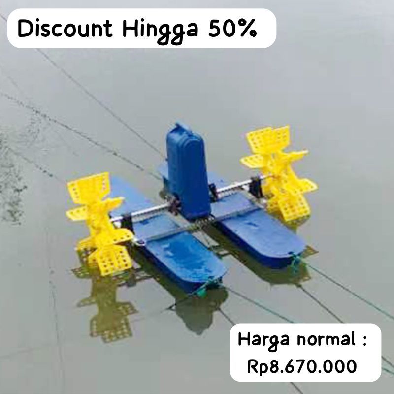 KINCIR AIR TAMBAK 1HP  210/304