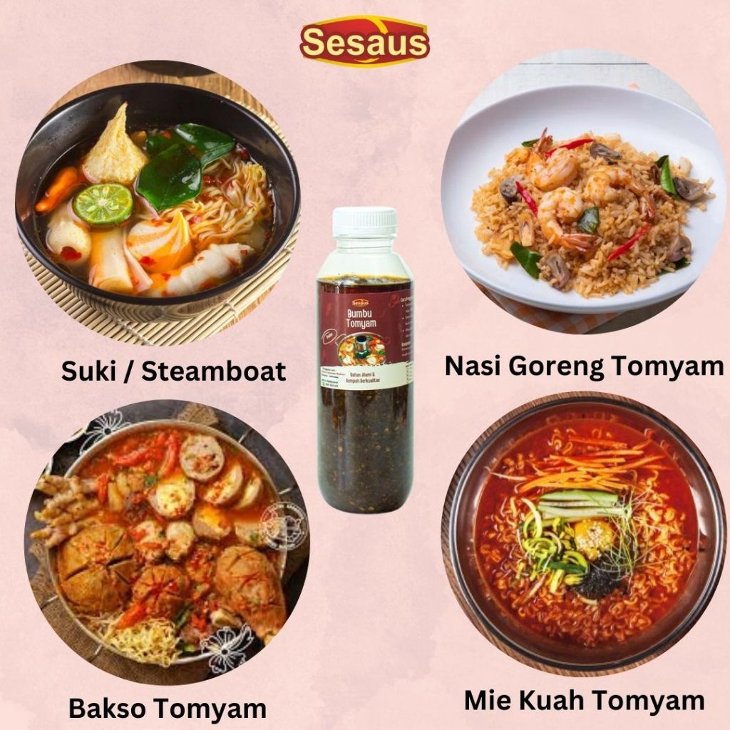 

Bumbu tomyam instan halal / Bumbu tomyam sesaus / Tomyum / Suki / Steamboat