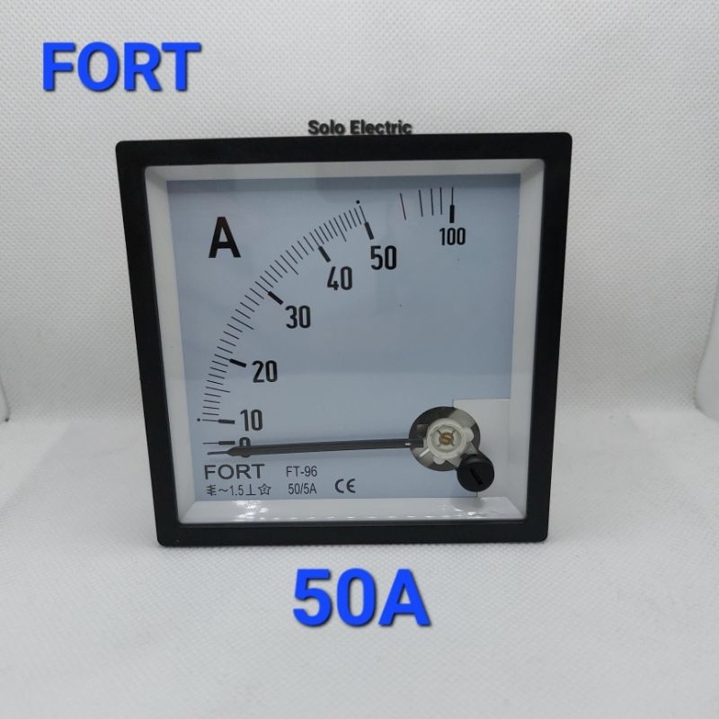 Ampere Meter 50A / Fort Ampere Meter