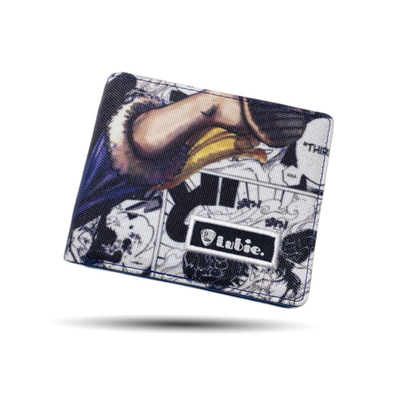 LUBIE Dompet Lipat Anime Dompet Anti Air Pria Cartoon Anime
