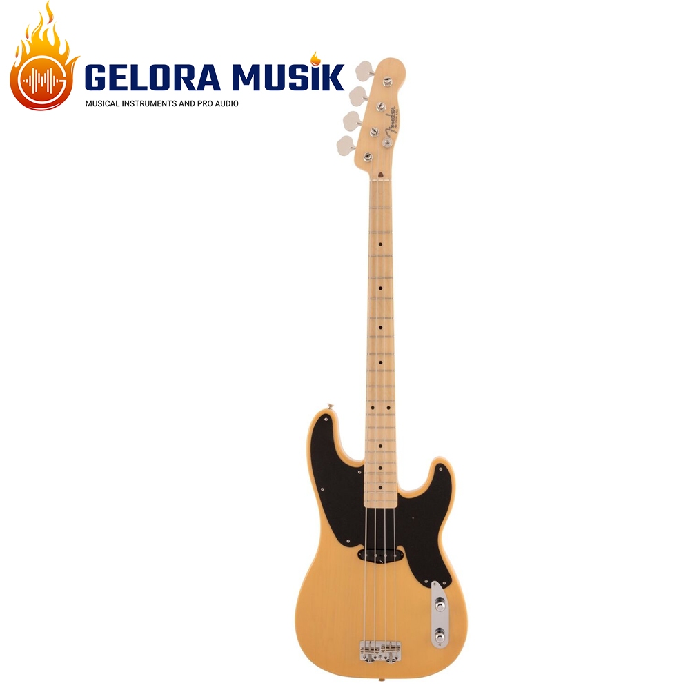 Gitar Bass Fender Japan Traditional II Original 50s Precision Bass, Maple FB, Butterscotch Blonde