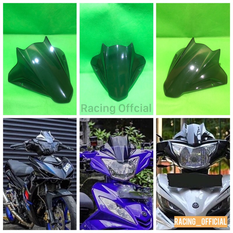 Visor Windshield/Visor Jupiter Mx New Mx 150 Mx King 150 Smoke