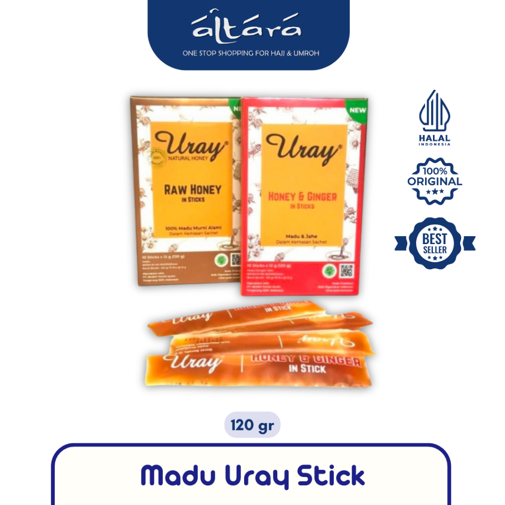 

Madu Uray Stick 100% Original Madu Murni Alami Asli Indonesia