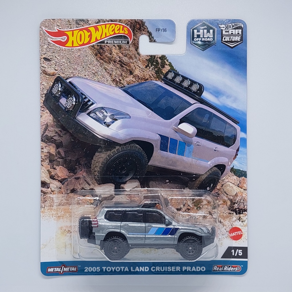 Hot Wheels Premium 2005 Toyota Land Cruiser Prado HW Off Road