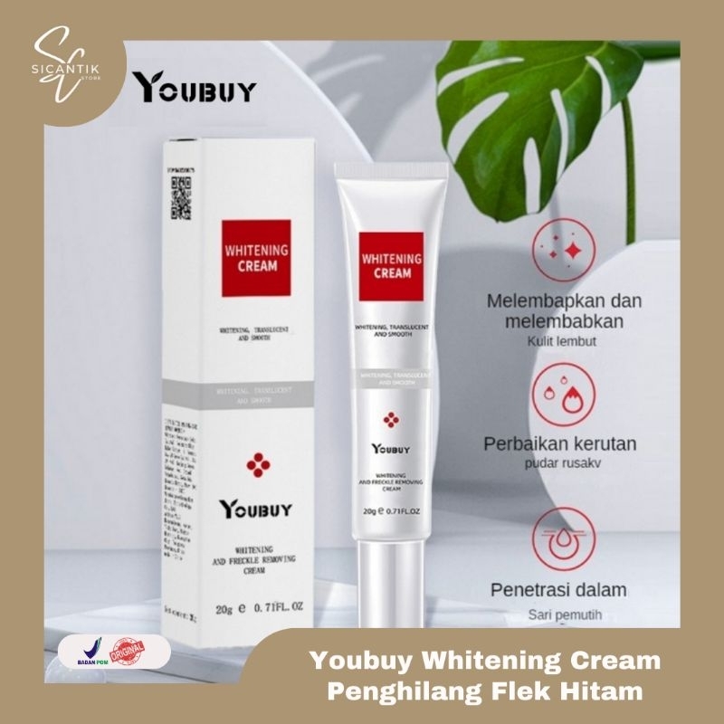 YOUBUY WHITENING FRECKLE CREAM REMOVE DARK SPOTS ANTI FRECKLE CREAM | CREAM YOUBUY ORI PENGHILANG FL