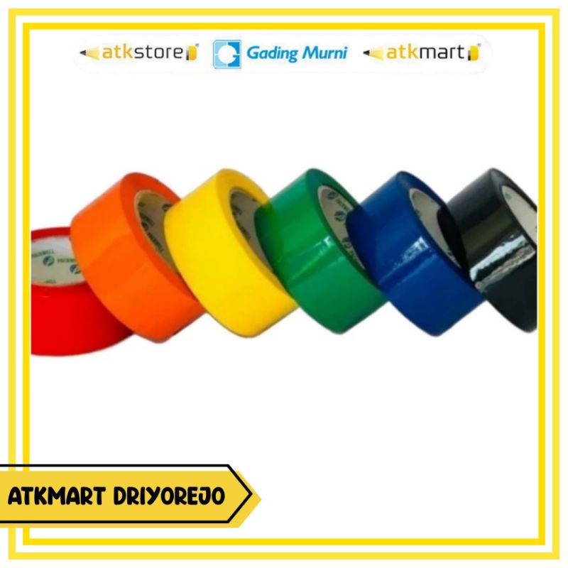 

MATIC LAKBAN OPP WARNA 48MM X 60YARD - ISOLASI WARNA