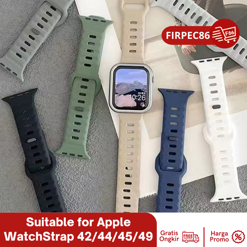 Tali rubber silicone strap watch iwatch smartwatch iwo T500 SIZE 42-49