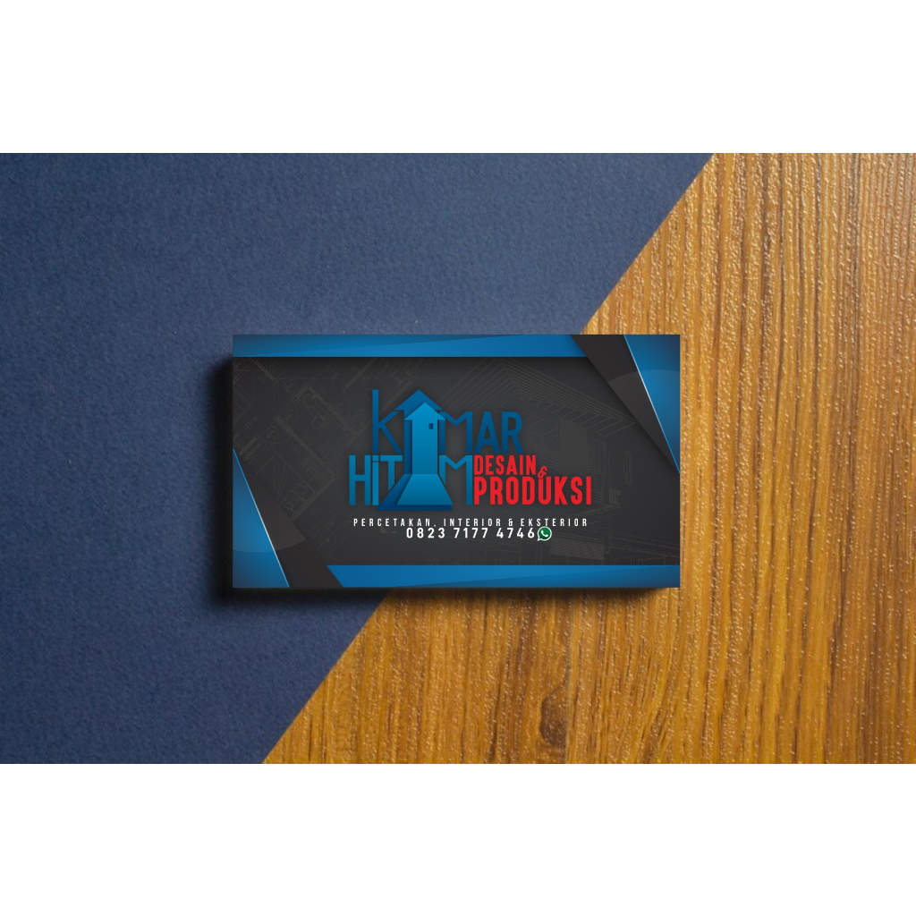 

Kartu Nama SATU SISI / MUKA