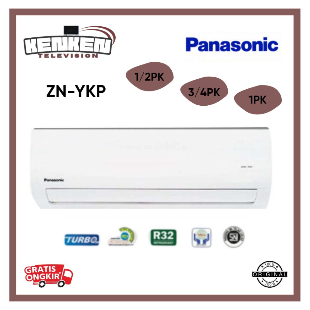 AC 1/2PK-1PK PANASONIC STANDARD ZN-YKP