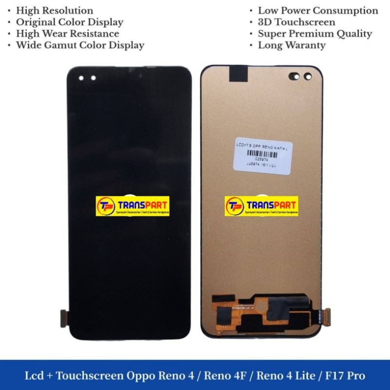 Lcd + Touchscreen Oppo Reno 4 / Reno 4F / Reno 4 Lite / F17 Pro