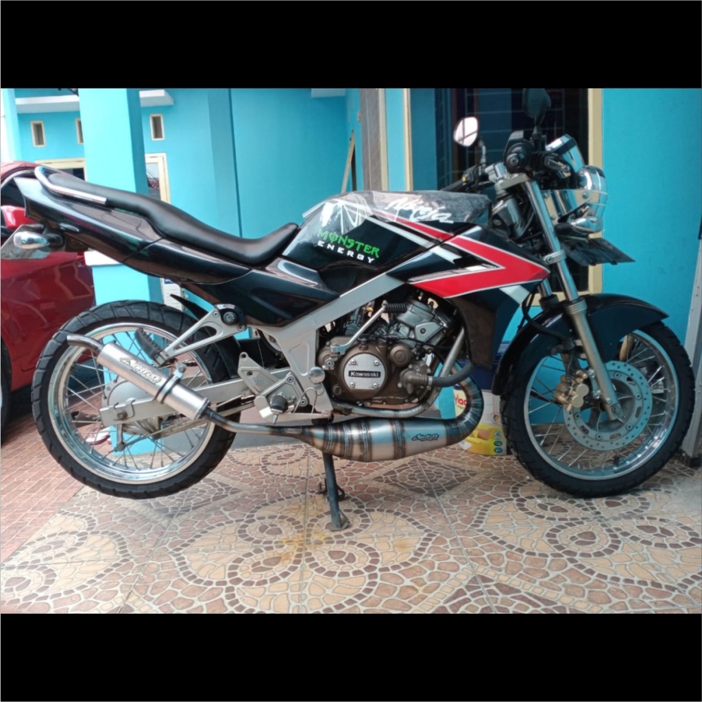 Knalpot ABRT20 Ninja R/SS Harian Pakai Standar Tengah ORIGINAL PABRIK ABRT20