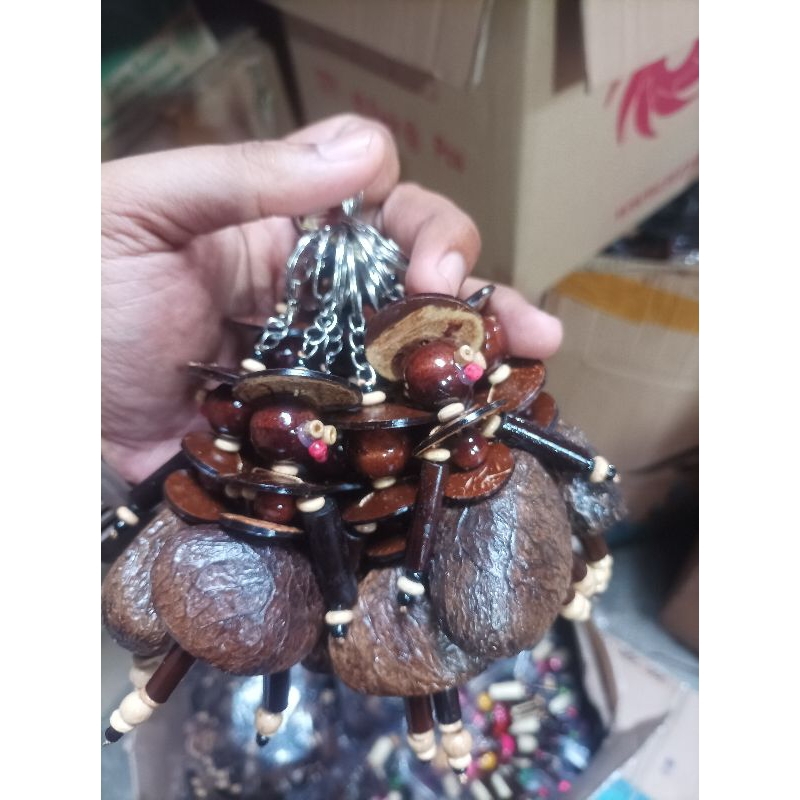 GANTUNGAN KUNCI KLUWAK KAPAL BOTOL BUNGA