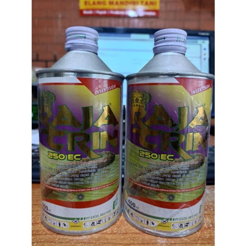 obat pertanian insektisida RAJATRIN 400ml