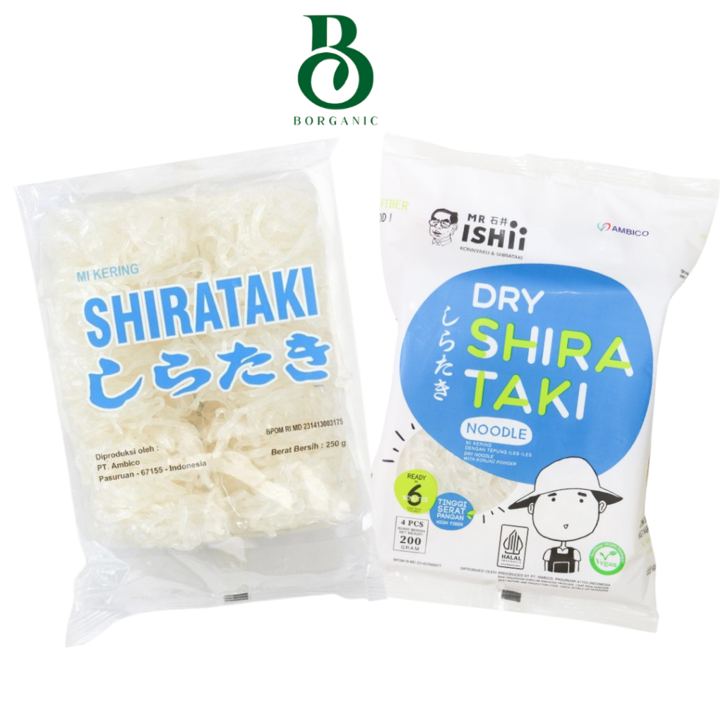 

Mr Ishii - Dry Shirataki 250 gr - Mie Kering Shirataki - Dry Shirataki Noodle - Mie Keto - Mie Diet Rendah Kalori