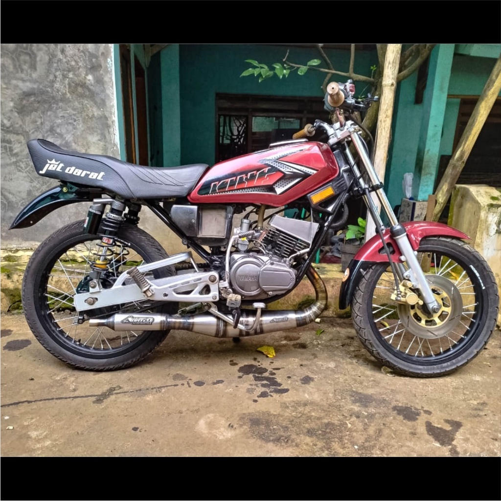 Knalpot ABRT20 Rx King 3V3 Pyton ORIGINAL PABRIK ABRT20