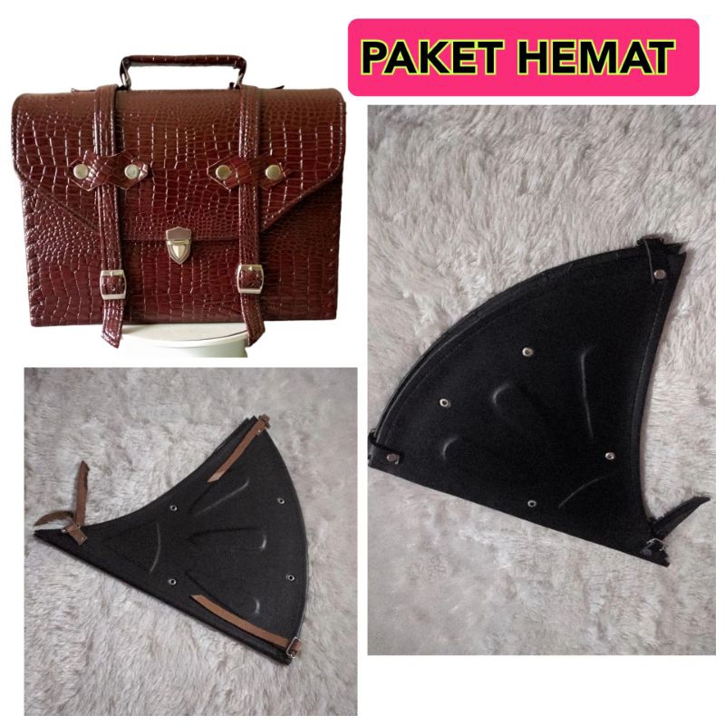 TAS SEPEDA ONTEL PLUS TUTUP RODA DEPAN SEPEDA ONTEL