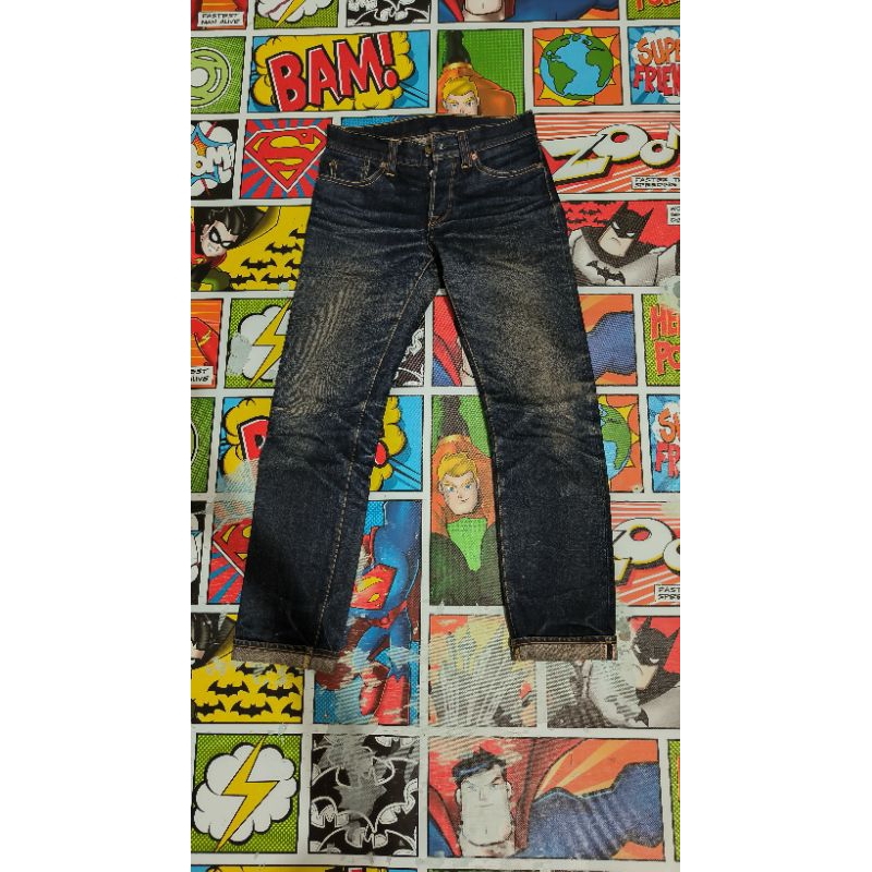 Mischief denim dark vermilion