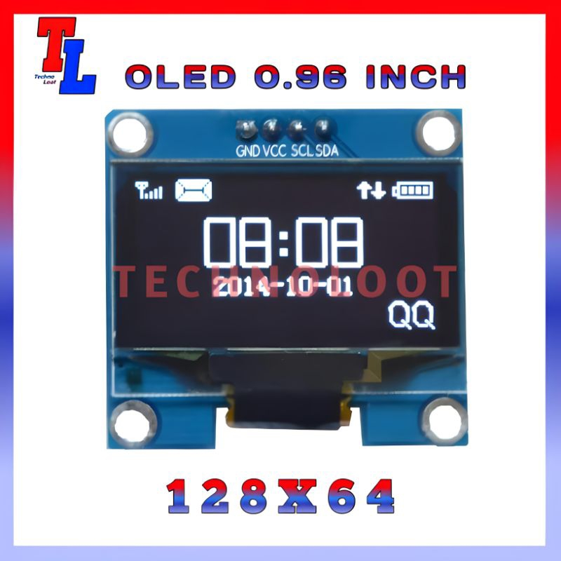 Oled 0.96 Inch l2C IIC Arduino 0.96" 128x64 Display
