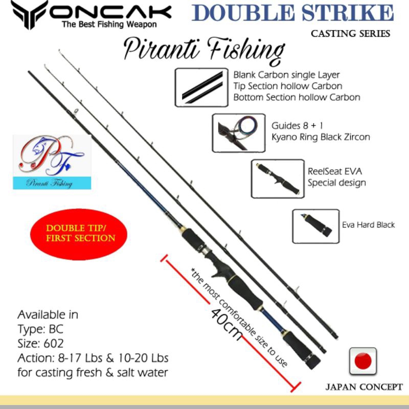 Joran BC Casting Oncak Double Strike