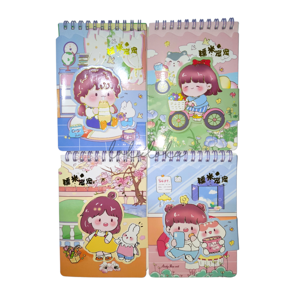 

Notes Spiral A6 Fancy Girl MOMO 0903