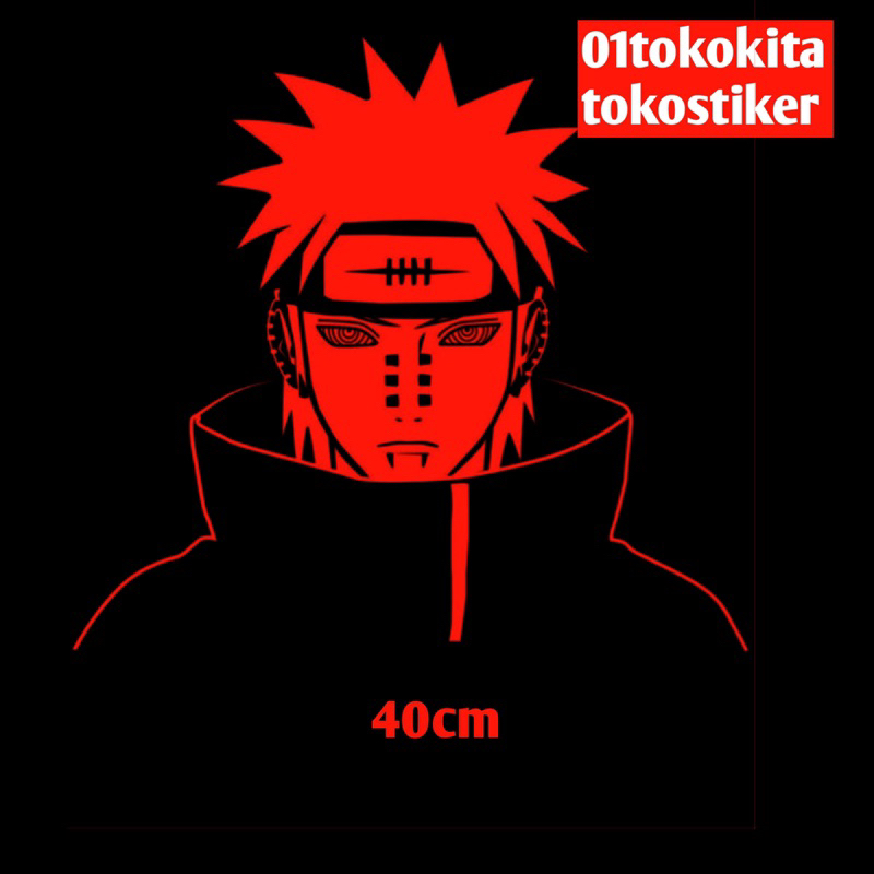 

Sticker cutting pain pemimpin akatsuki diserial naruto stiker cuting variasi kaca mobil body mobil berkualitas