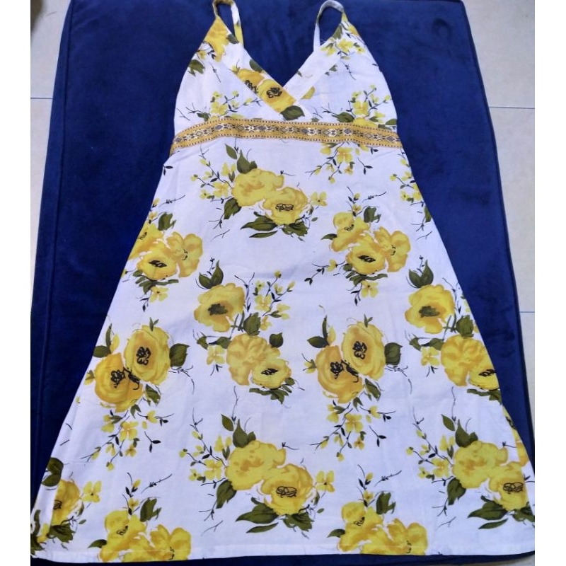 PL dress pantai model tali