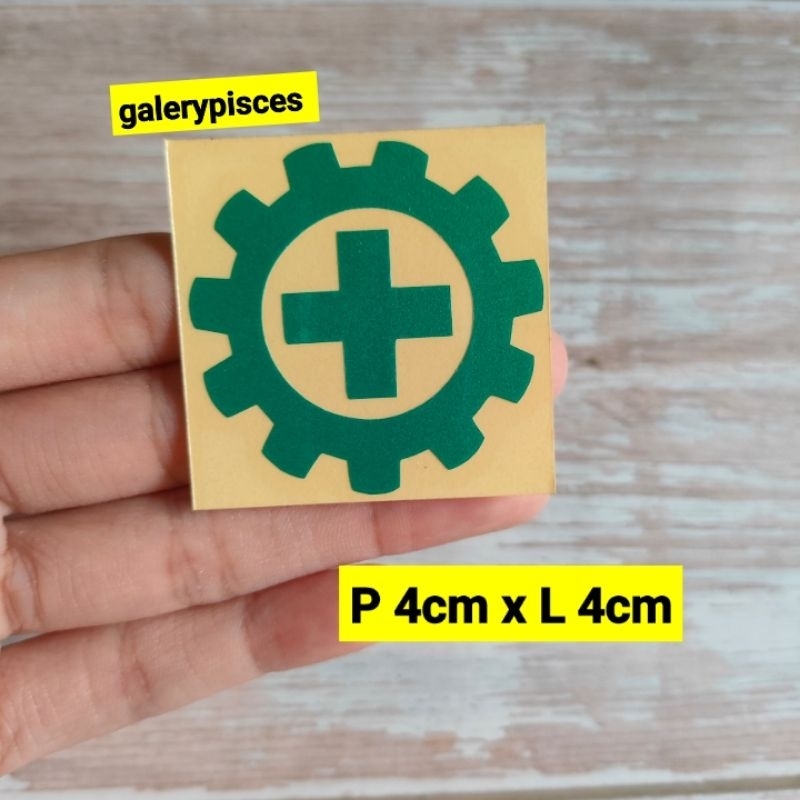 

stiker safety first stiker logo