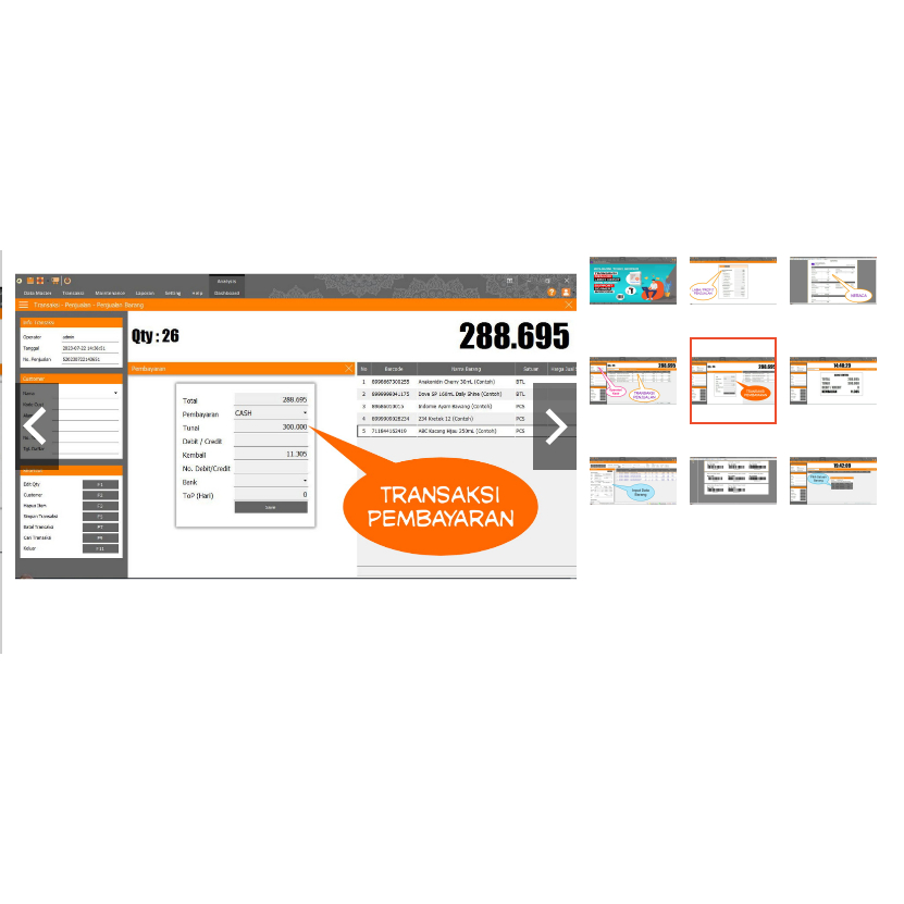 Media Toko Program Aplikasi Kasir dan Akuntansi