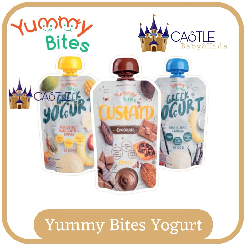 

Yummy Bites Greek Yogurt - Custard Chocolate 100gr