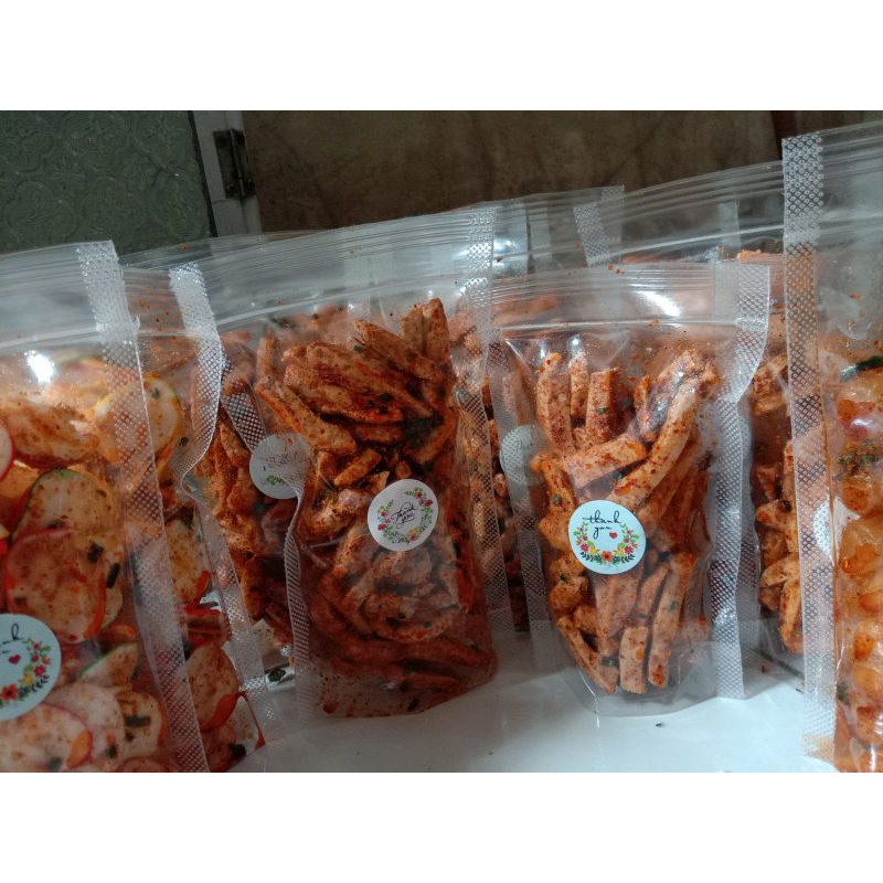 

basreng pedas daun jeruk
