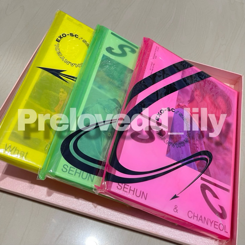 ALBUM EXO SC Chanyeol & Sehun unsealed