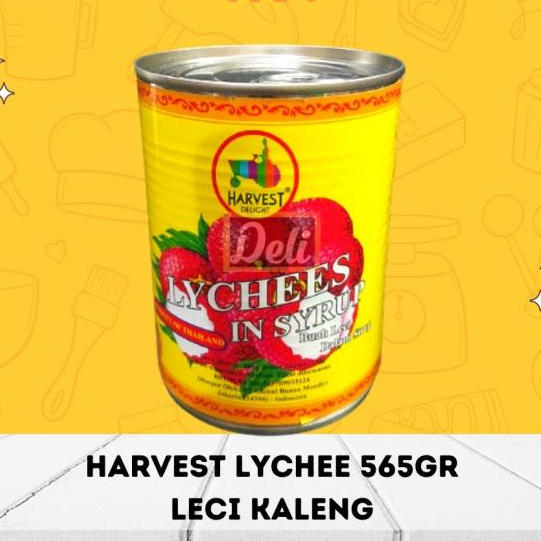 

{{{{}}] Leci Kaleng HARVEST 565gr/Harvest Lychee/Lecy Kaleng 565gr