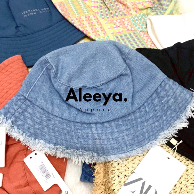Aleeya apparel - BUCKET HAT BRANDED ORIGINAL | TOPI BAYI | TOPI ANAK