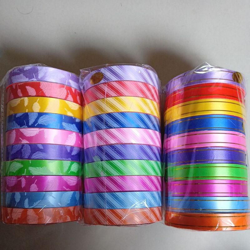 

Pita Jepang Motif / List Gold 1,6cm Isi 10Roll