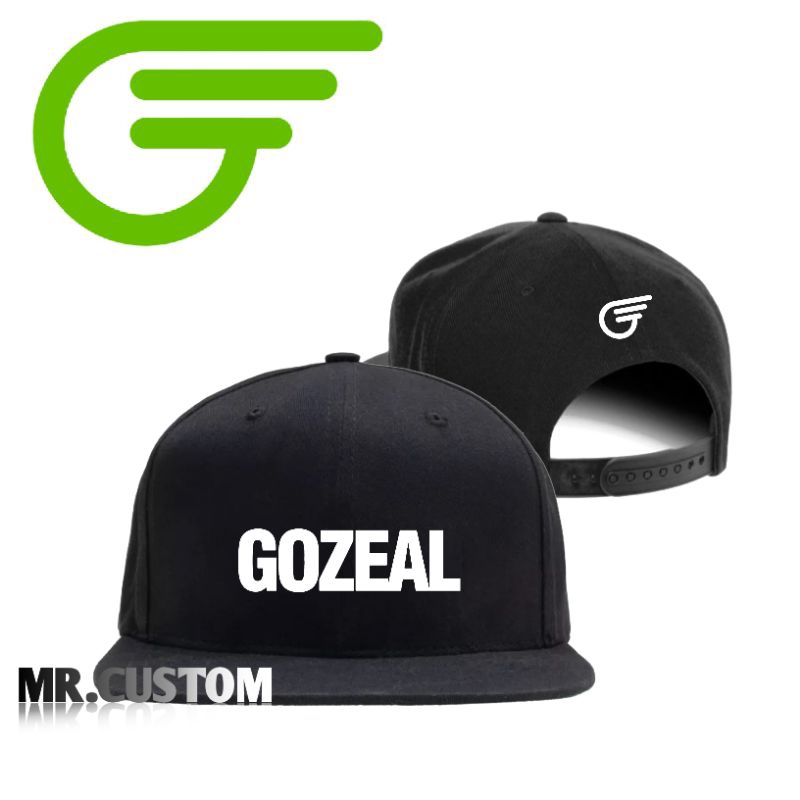 Topi Snapback Premium Gozeal - Topi Snapback Lokal Brand - Topi Snapback Casual Pria Wanita