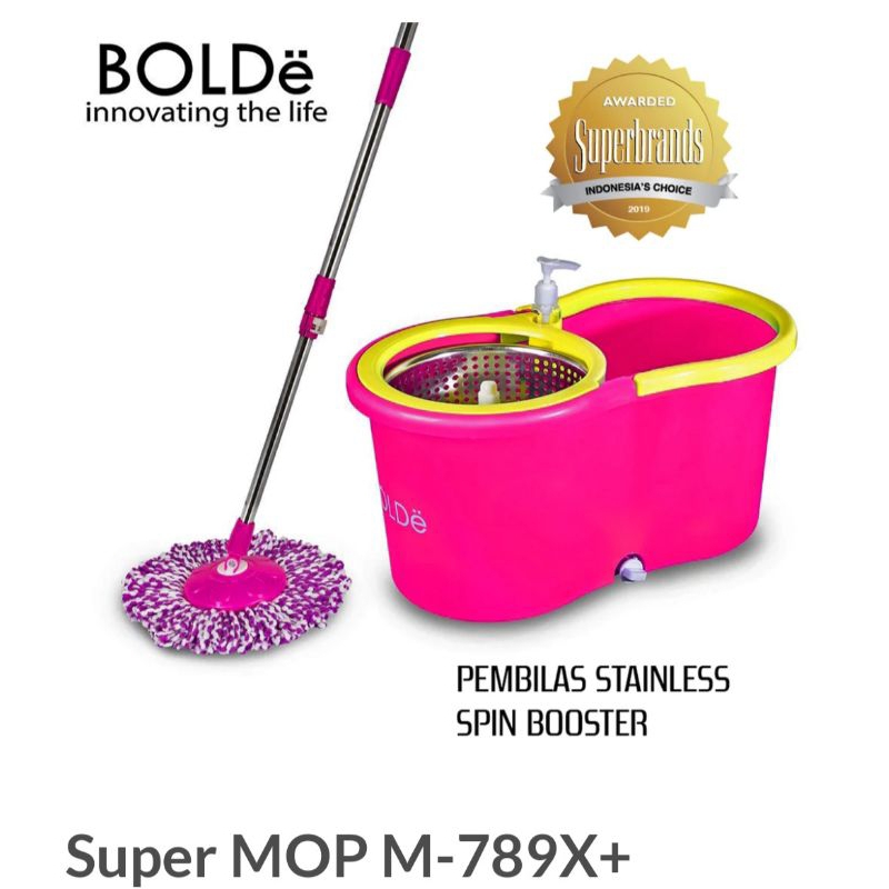 Supermop Bolde M789X+Stainless