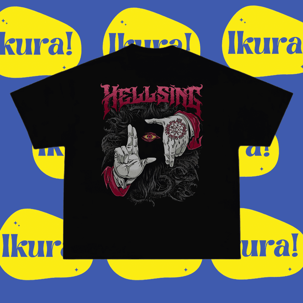 IKURAMERCH - KAOS HELLSING ALUCARD